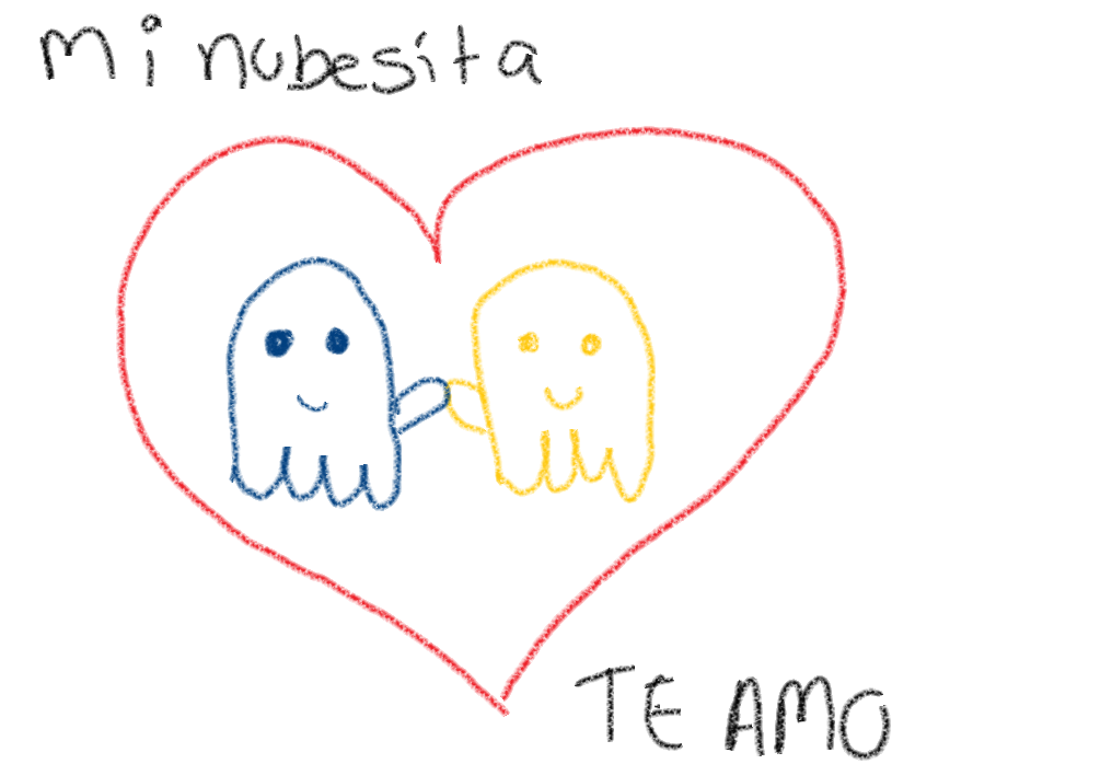 Dibujo de mi novia